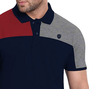 Polo de golf en tricot brodé sur mesure pour hommes, coton de haute qualité, manches courtes, respirant, vêtements de sport décontractés, polo pour hommes - Product Image 5