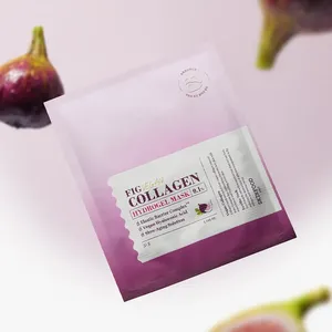 SKINFOOD Fig Vegan Collagen Hydrogel Mask Sheet Mascarillas faciales de buena calidad 1ea - Product Image 1