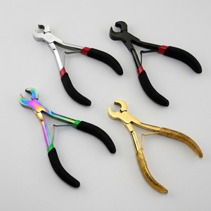Pinzas de Corte de Queratina de Acero Inoxidable Cross Edge Corporation para Extensiones de Cabello, Mecanismo de Doble Resorte, Precisión - Product Image 3
