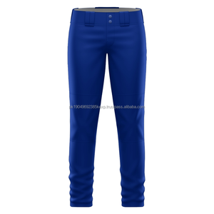 Pantalones de béisbol para hombre de poliéster de alta calidad, ropa deportiva sublimada personalizada para jóvenes con bordado y estampado de rayas para adultos - Product Image 6