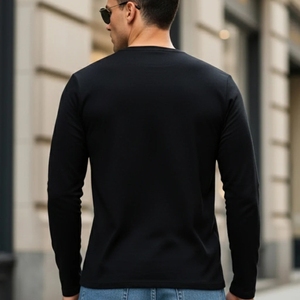 Sudaderas al por Mayor, Sudaderas Personalizadas con Cuello Redondo, Sudaderas Gruesas con Logotipo Bordado Personalizado - Product Image 3