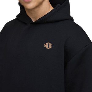 Sudadera con Capucha de Felpa de Algodón Grueso para Hombre, Estilo Oversize, Streetwear, con Logo Minimalista, Sudadera Personalizada - Product Image 3