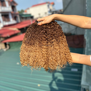 Extensiones de Cabello Humano Rizado Virgen Vietnamita 100% con Cierre de Encaje y Frontal, Color Personalizado ZOI HAIR - Product Image 4