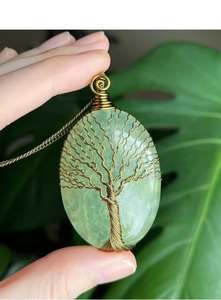 Colgante de Árbol de Aventurina Verde - Product Image 5