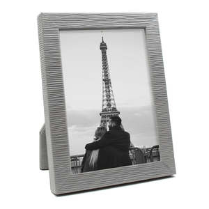 High-Gloss Dark Tortoiseshell <b>Picture</b> <b>Frame</b> Beveled Tabletop Portrait Display Stand - Product Image 3