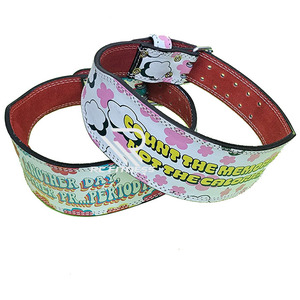 Ceinture de musculation en cuir de 13 mm d'épaisseur avec boucle à double ardillon pour la musculation, le squat, le soulevé de terre et la force athlétique - Product Image 5