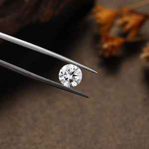 Diamantes Sueltos Cultivados en Laboratorio, Corte Brillante Redondo, de 1 a 3 Quilates, Color D, VS1, para Fabricación de Joyería y Pendientes, Venta al Por Mayor - Product Image 4