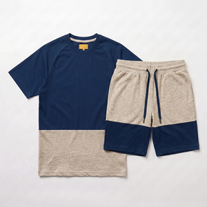 Conjunto de Camiseta y Pantalones Cortos de Algodón 100% con Estampado Personalizado para Hombre, Estilo Urbano, Ropa de Verano de Secado Rápido y Transpirable - Product Image 5
