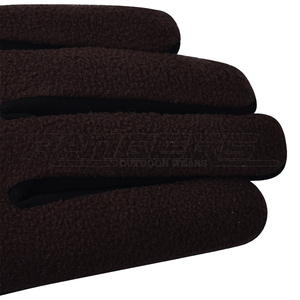 Custom Leather Tactical Gloves Non <b>Slip</b> <b>Full</b> Finger Rib Elastic Cuff Winter Hunting Outdoor Use OEM Bulk Men Cold Weather Gloves - Product Image 3