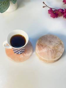 Natural Pink Agate Polished <b>Drink</b> <b>Coasters</b> Set of 4 Handmade Tea & Coffee Cup <b>Coasters</b> Wholesale Available - Product Image 5