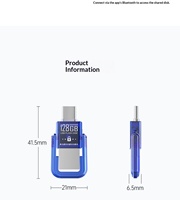 Flash Drive Newmine VU01 Tipe-C & USB 3.0 Kecepatan Tinggi untuk Ponsel & PC 64GB 128GB
