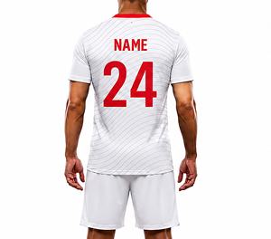 ชุด2024ฟุตบอลสีขาวระบายอากาศได้ดีแห้งเร็วเสื้อเจอร์ซีย์สโมสรฟุตบอลไทย - Product Image 4