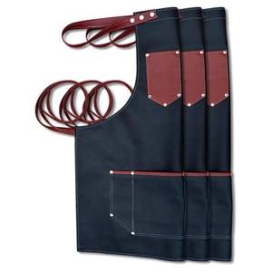 Delantal de Cuero Profesional para Peluquería y Barbería, Delantal de Corte para Estilistas y Delantal de Cocina - Product Image 2