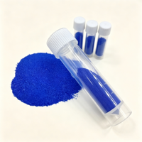 Peptide de cuivre bleu 99% GHK-Cu, poudre de matière première cosmétique soluble dans l'eau de haute pureté, paquet de 1g, CAS 89030955 (Marque WV)