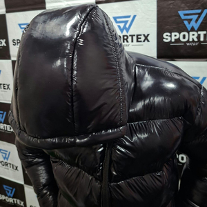 OEM Manufacturer Designer Streetwear <b>Thick</b> Heavyweight <b>Fleece</b> Reversible Breathable Eco-Friendly Quick Dry Hooded Winter <b>Jacket</b> - Product Image 2