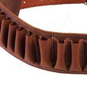 กระเป๋าใส่กระสุนหนังวัวแท้คุณภาพสูง งานแฮนด์เมด ปรับแต่งได้ สำหรับอุปกรณ์ยิงปืน 6x/8x - Product Image 4