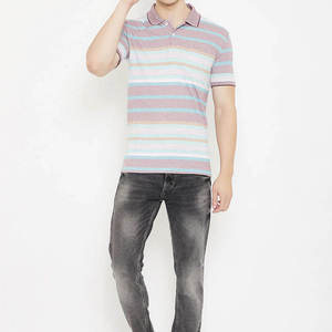 Summer 66% Cotton Embroidery OEM Service Custom High Quality Solid Knitted Quick Dry Front for Shirt Leisure Holiday Shirts - Product Image 1