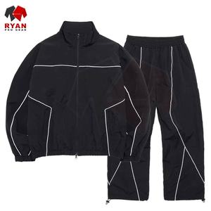 Chándal personalizado para hombre Ryan Pro Gear, transpirable, de color sólido, tallas grandes, con impresión o bordado de logotipo personalizado, venta al por mayor. - Product Image 4