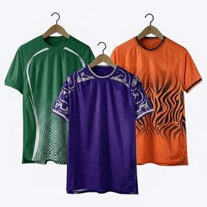 Maillot de football personnalisé pour hommes 2026, 220G, 100% polyester respirant, antibactérien, à manches courtes, pour équipe du Congo - Product Image 6