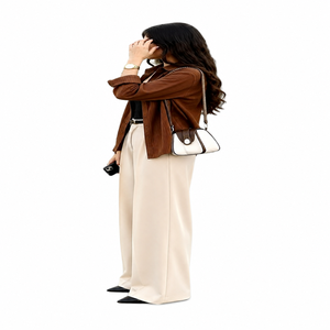 Camisas de Algodón para Mujer, Estilo Casual, Clásicas, Sólidas, Elegantes, Modernas, de Diseñador, para Otoño - Product Image 2