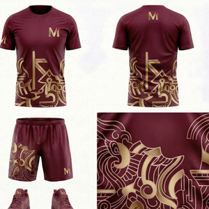 Ensemble de maillots de football de haute qualité, uniforme de football unisexe, sublimation personnalisée, vêtements de sport d'équipe, taille plus, respirant et anti-transpiration - Product Image 6