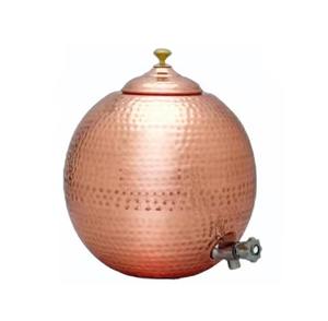 <b>High</b> Quality Copper Water Dispenser Large Capacity Water Unit with Tap Ideal for Home <b>Kitchen</b> Office Restaurant and <b>Table</b> Setup - Product Image 1