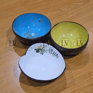 Handcrafted Vietnam Polished Lacquered <b>Coconut</b> <b>Shell</b> Bowl Natural <b>Coconut</b> Bowl for Gifts Table Decor - Product Image 4