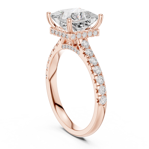Ensemble de bagues de mariage classiques Aries Jewel, or massif 14 carats, diamant de 2,5 carats taille princesse, diamant cultivé en laboratoire IGI, cadeau d'anniversaire - Product Image 6