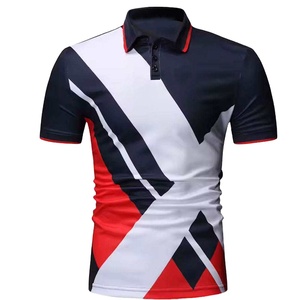 Polo en coton 100% sublimé pour homme, coupe ample, imprimé, différents styles, prix de gros, nouvelle collection, meilleur t-shirt 2026 - Product Image 5