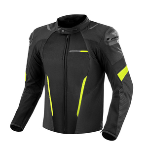 Veste courte en textile respirant pour homme, homologuée CE, légère, coupe-vent, pour la moto, protection imperméable, taille plus - Product Image 2