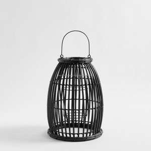 Ferme rustique suspendu Lantner bougeoir filaire à la main pilier avec poignée en corde décoration de noël bougeoir métal artisanat - Product Image 4