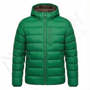 Nouvelle conception de veste matelassée pour homme, chaude, à capuche, en duvet de canard, veste matelassée personnalisée, épaisse, en duvet de canard - Product Image 2