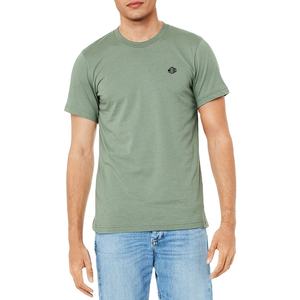 T-shirt à manches courtes en jersey de coton léger de qualité supérieure pour homme, col rond, couleur unie, toucher doux, haut décontracté pour marque privée - Product Image 1