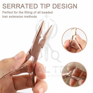 2026 OEM ODM Wholesale Rate Premium Quality Stainless Steel Professional Salon Quality Hair Extension <b>Tools</b> Kits Low MOQ Good - Product Image 5