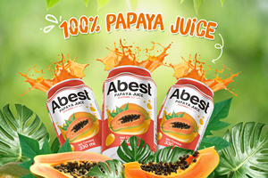 Jus de papaye de haute qualité 330 ml de la marque A&B Beverage Manufacturer, fournisseur principal de boissons tropicales saines et de boissons gazeuses - Product Image 3