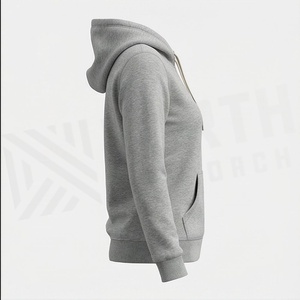 Sudadera con Capucha de Algodón para Mujer, Bordado Personalizado, Hombros Caídos, Cuello Redondo, Ropa de Invierno, Color Personalizado - Product Image 3