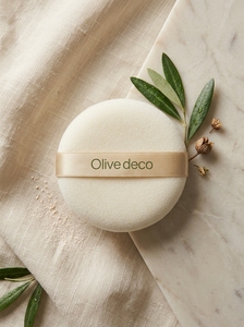 [K-ESSENTIALS] K-Beauty Professional Large Round Caron Makeup Puff Soft Powder Liquid Cosmetic Applicator - Product Image 2