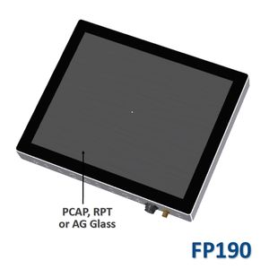 Écran tactile industriel marin étanche IP67 (PCAP/Résistif) avec gradation automatique, télécommande IR et boîtier en aluminium - Product Image 2