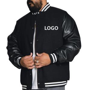 แจ็กเก็ตทีมตัวแทนแขนหนังดีไซน์ใหม่ - Product Image 1