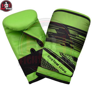 Guantes de Boxeo de Piel Sintética con Logotipo Personalizado, Precio al por Mayor, Servicio OEM, Buena Calidad, Diseños Únicos para Entrenamiento de Combate - Product Image 3