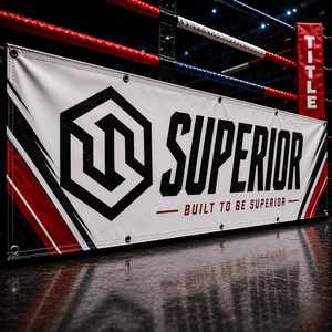 Heavy Duty Boxing Ring Side Skirt <b>Banner</b> for Sports Promotions Boxing Ring Side <b>Banners</b> With Customize Logo And Size - Product Image 1
