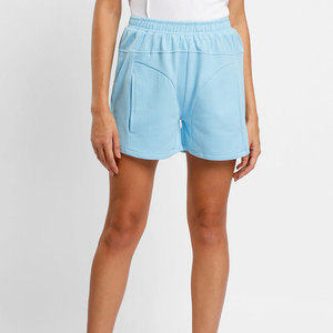 Nouveautés : Shorts pour femmes au design unique, logo imprimé personnalisé, taille élastique, pour l'extérieur - Product Image 2