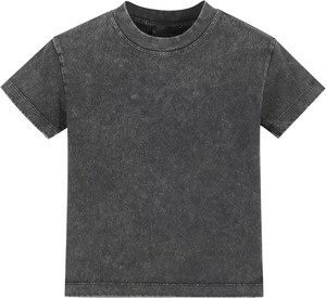 Cheap Price Breathable Fitted Washed Heavyweight Tee Women Men <b>Drop</b> Shoulder Wholesale Stone <b>Acid</b> Wash T Shirt - Product Image 2