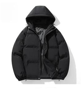 Chaqueta Acolchada para Hombre de Alta Calidad, con Logotipo Personalizado, Manga Larga, Cuello Alto, Capucha, Impermeable, para Invierno - Product Image 1