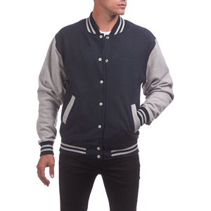 High Quality High Street Eco-Friendly Breathable Wool Custom Men's College Baseball Bomber Varsity <b>Jacket</b> Manufacturer - Product Image 6