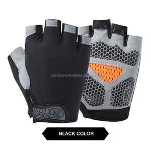 Best Quality Comfortable Half-Finger Cycling Gloves with Hand Protection <b>Gel</b> Custom Logo Design Latest <b>Style</b> for Outdoor Use - Product Image 4