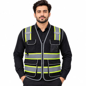 Chaleco de Seguridad Industrial para Ingenieros, Chaleco Reflectante de Alta Visibilidad, Chaleco Utilitario Impermeable y Resistente - Product Image 2