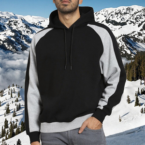 Sweat-shirts d'hiver pour hommes en coton 100% respirant et écologique, couleur unie personnalisée, matière douce imperméable de haute qualité - Product Image 3