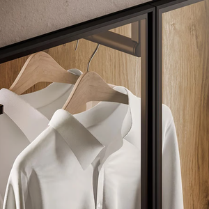 ตู้เสื้อผ้าบานเลื่อนแบบโมเดิร์นสั่งทำพิเศษจากโรงงานเวียดนาม เฟอร์นิเจอร์บ้านแบบตั้งพื้น ดีไซน์หรูหราทันสมัย โครงการ JY - Product Image 6