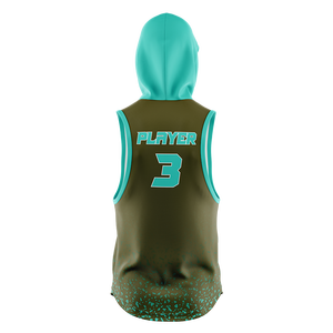 Sudadera sin mangas personalizada gruesa y lisa para invierno, de poliéster/algodón, transpirable, para entrenamiento, con apliques bordados, para hombre - Product Image 4